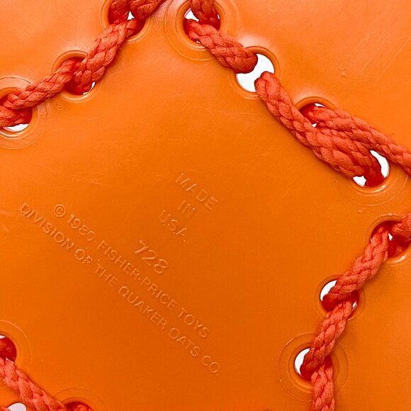 Sewing Cards Lace Ups Plastic Horse Bear Fisher Price Arts and Crafts - Picture 5 of 5